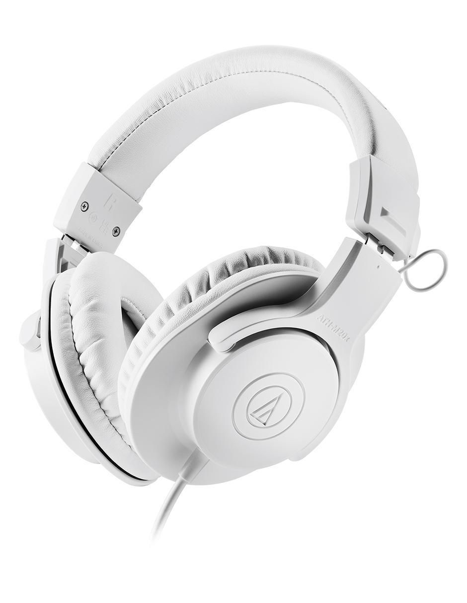 Audífonos On-Ear Ath-M20Xwh alámbricos 2