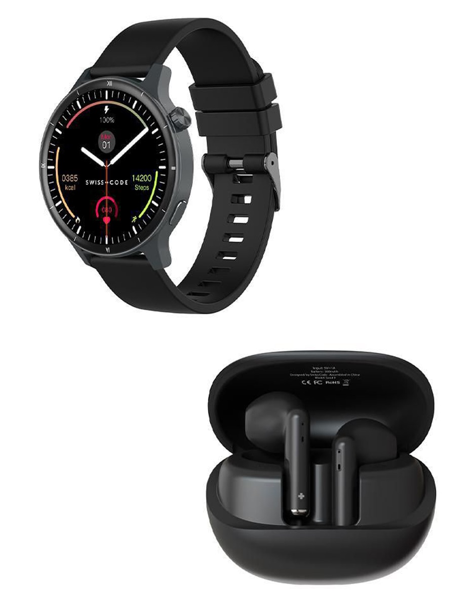 Kit smartwatch Lite 4 + Seed 2 unisex