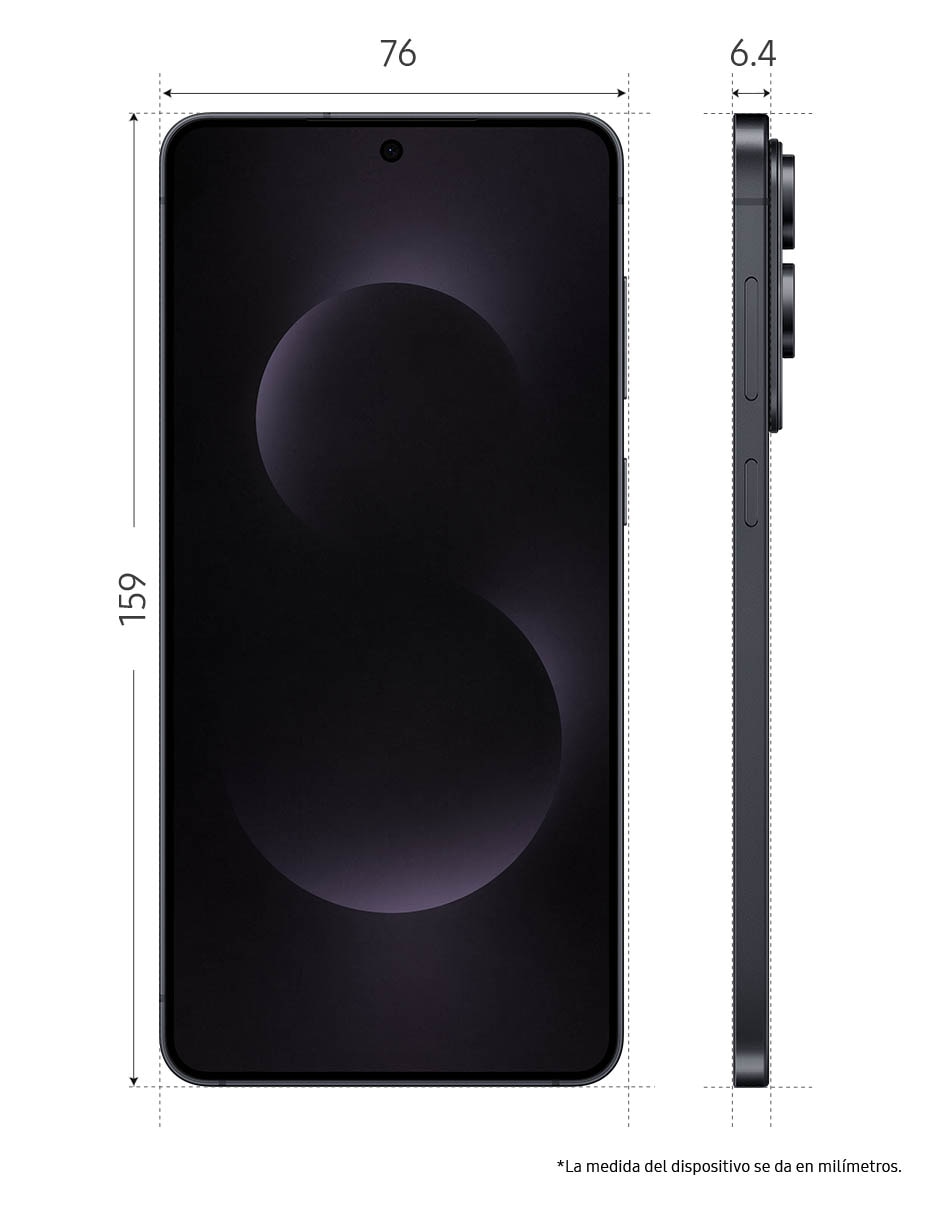SAMSUNG GALAXY S25 EDGE, 256 GB, NEGRO