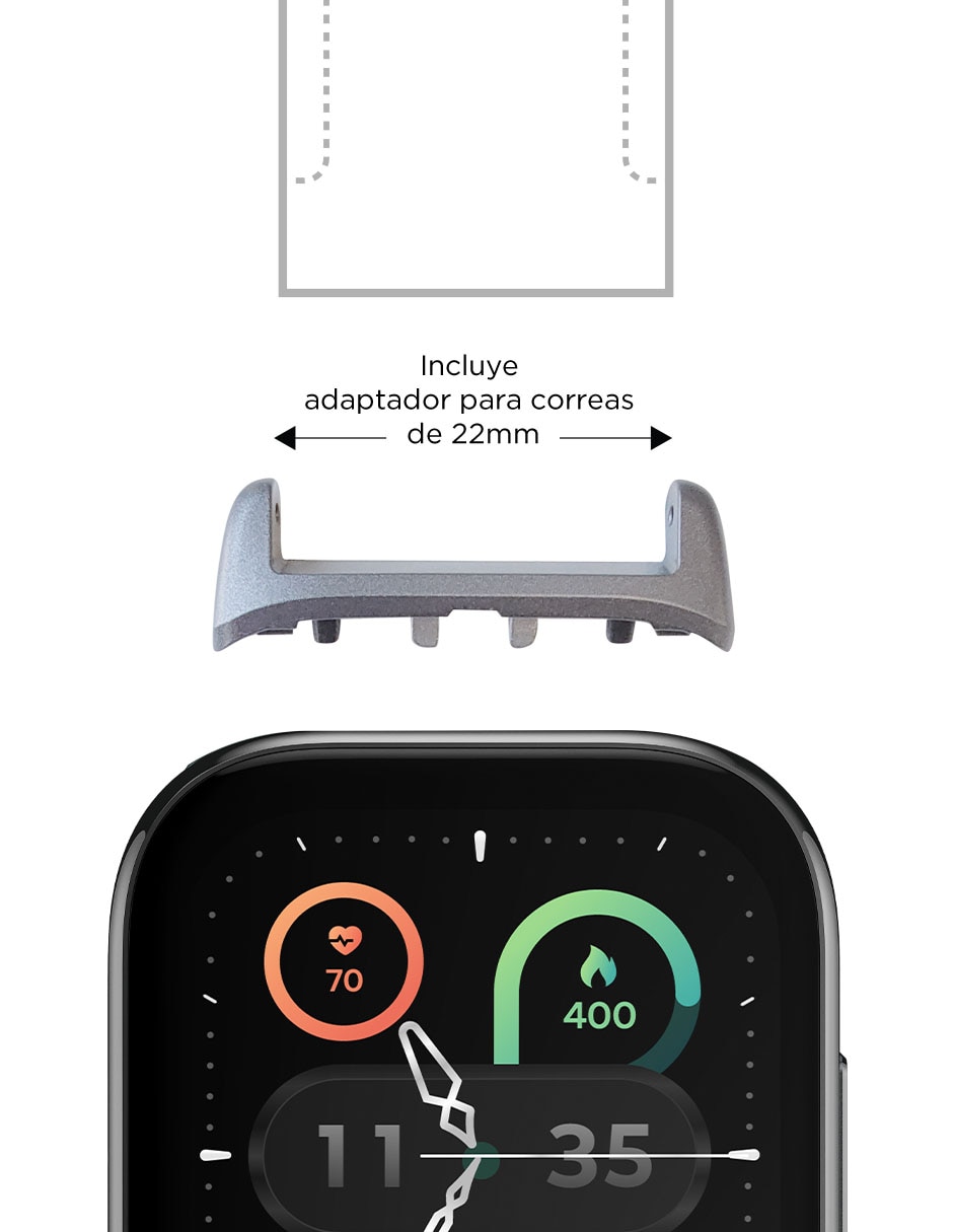 Smartwatch Moto Watch Fit unisex con GPS 7