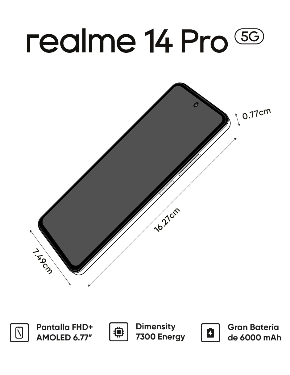 14 Pro AMOLED 6.7 pulgadas 6
