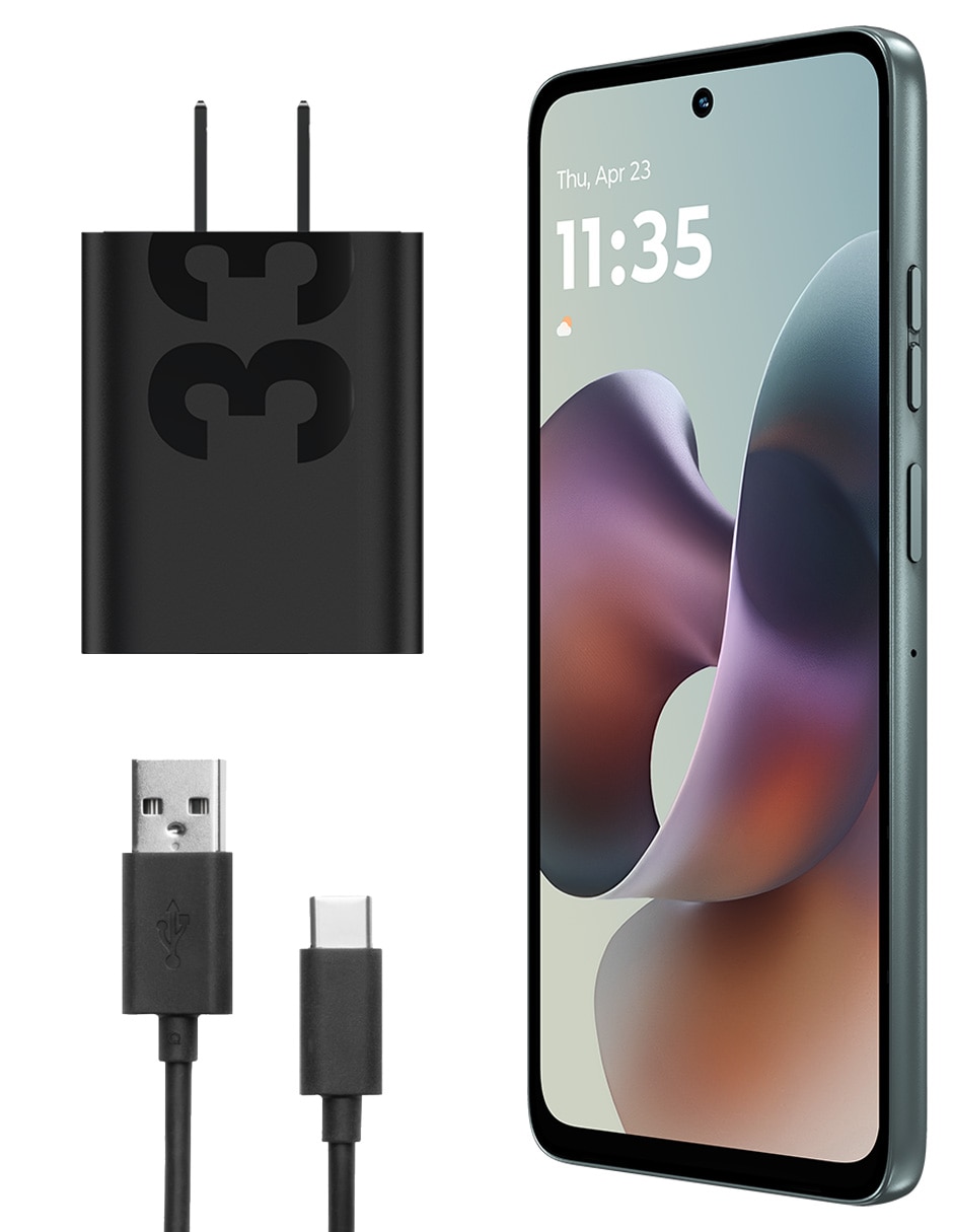 TELCEL MOTOROLA G56 5G, 256 GB, GRIS