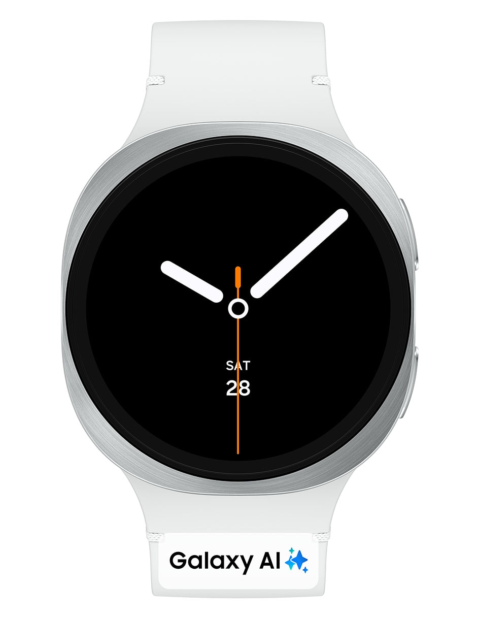SAMSUNG GALAXY, WATCH 8, 44 MM, PLATEADO
