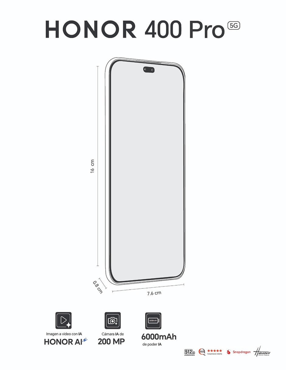 400 Pro Bundle AMOLED 6.7 pulgadas telcel 6
