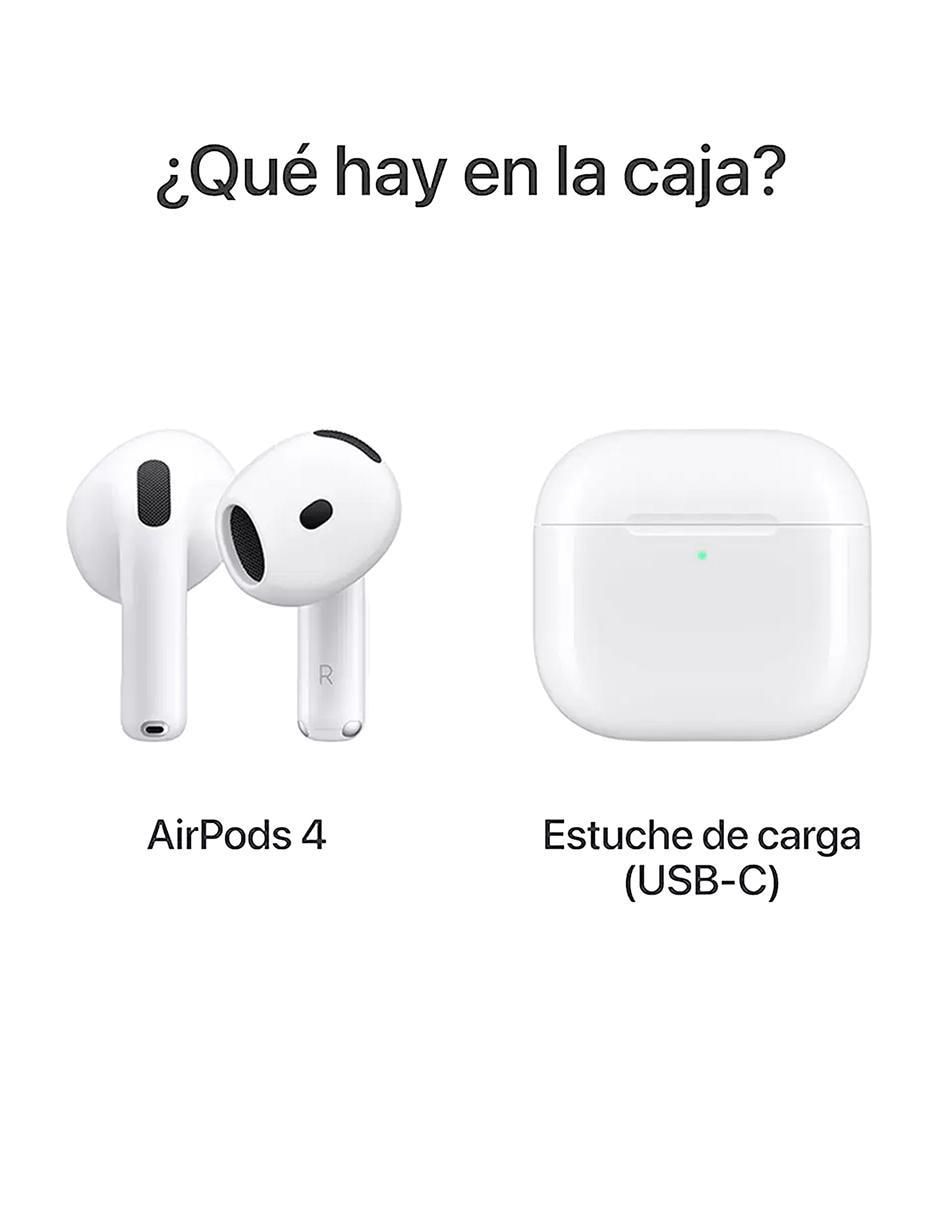 AirPods 4 inalámbricos 7