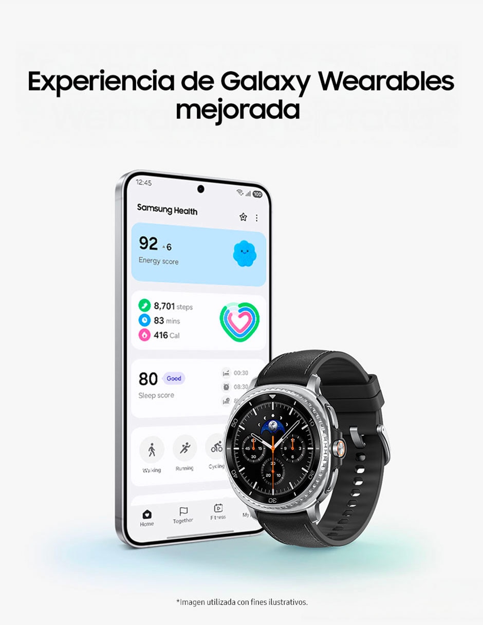 GALAXY WATCH8 CLASSIC, NEGRO, 46MM
