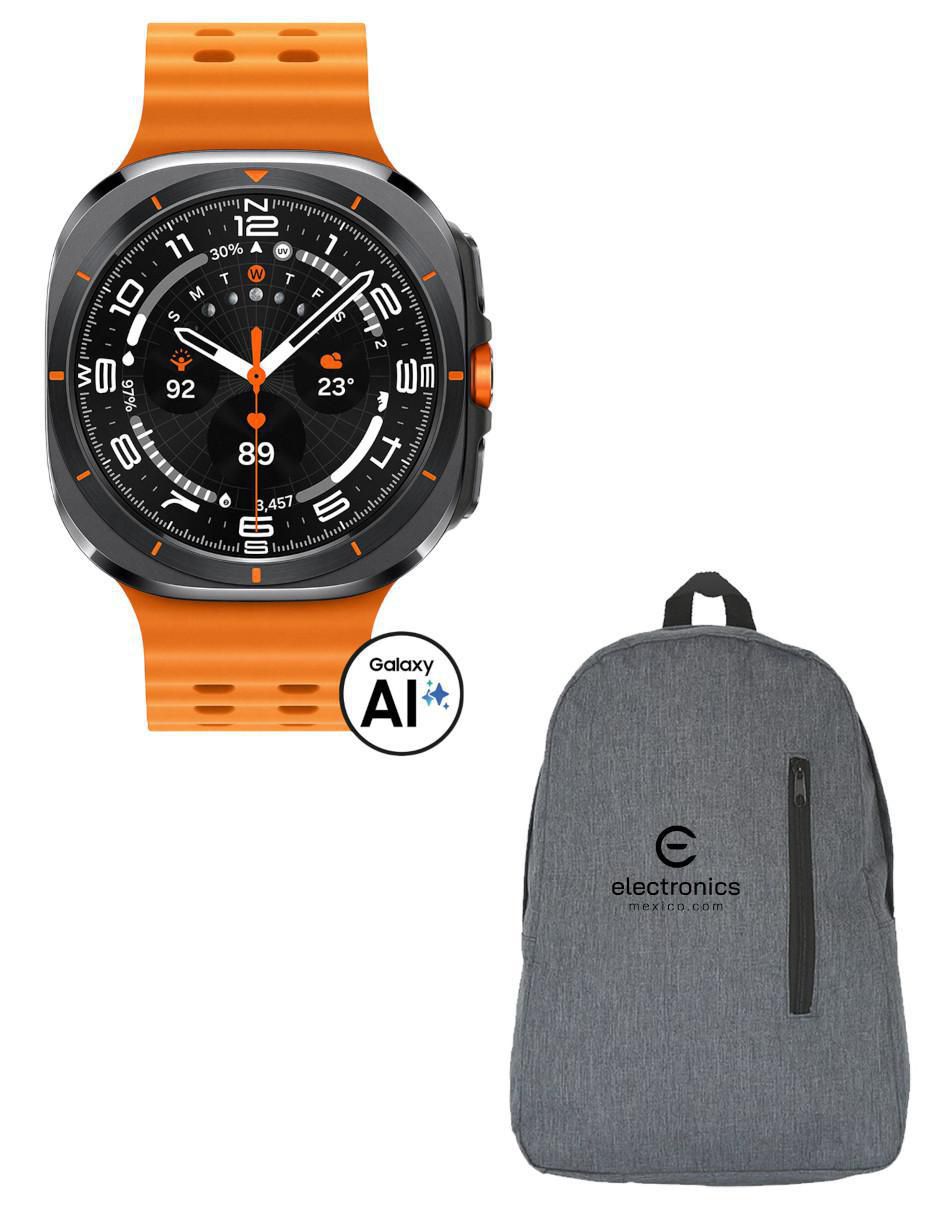Kit smartwatch Watch Ultra Mochila unisex con GPS