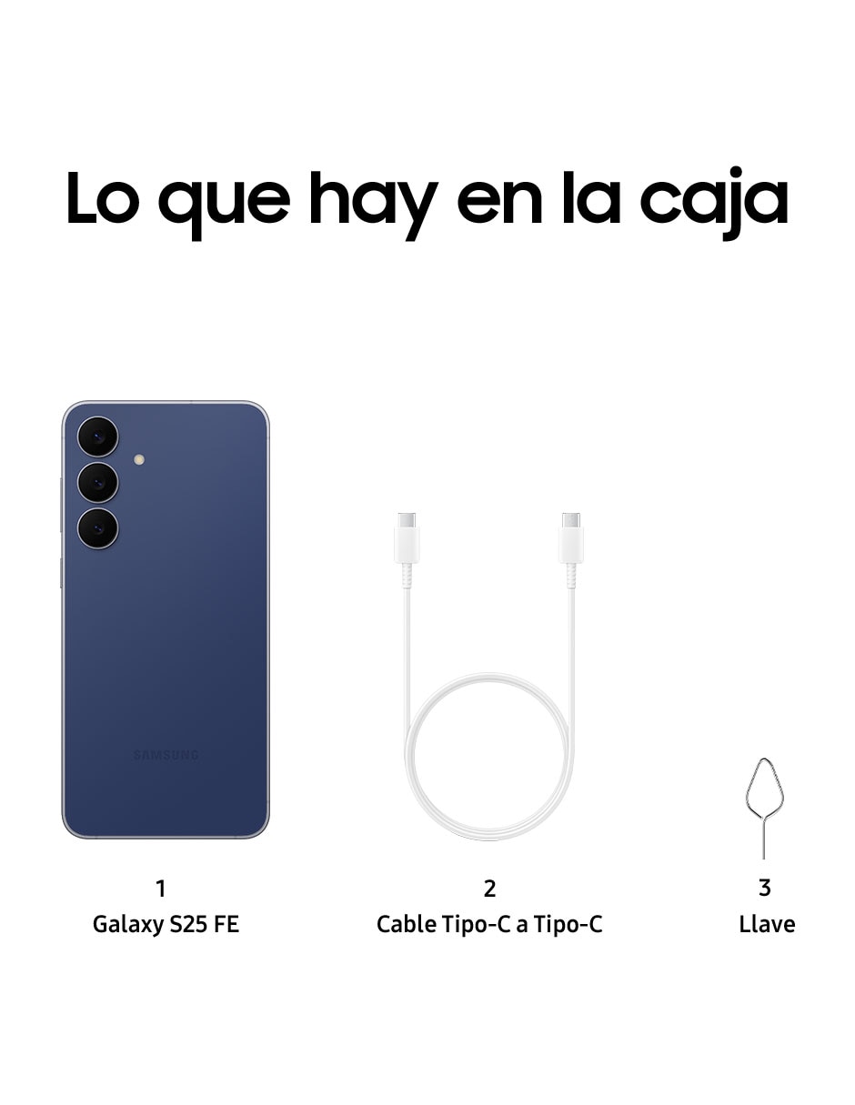 SAMSUNG S25 FE, 128 GB, AZUL MARINO