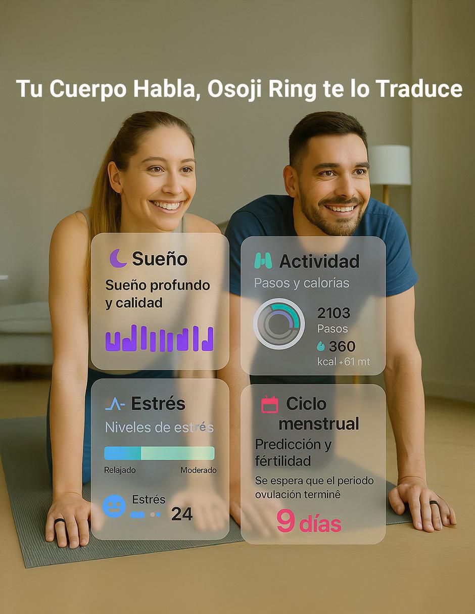 Anillo inteligente Smart Ring unisex 2
