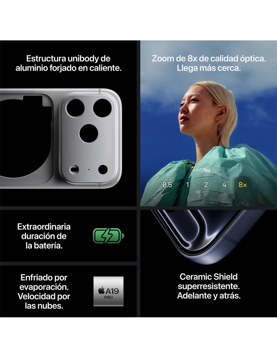 iPhone 17 Pro Max 6.9 pulgadas Super Retina XDR 6