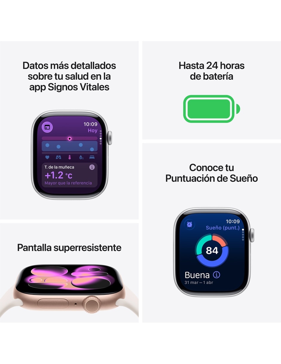 APPLE WATCH S11 GPS, 46 MM-M/G, PLATEADO
