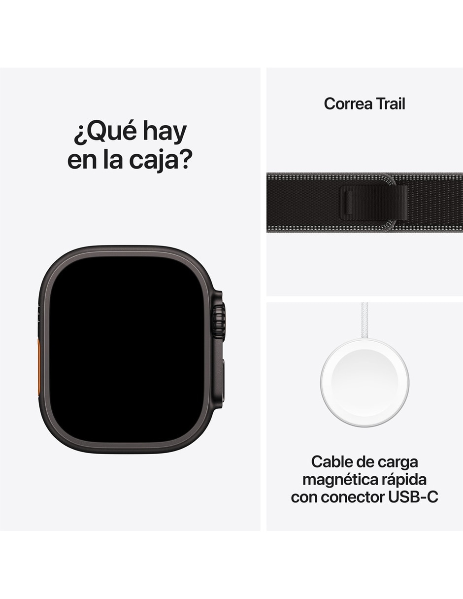 APPLE WATCH ULTRA 3, 49MM, NEGRO CARBÓN
