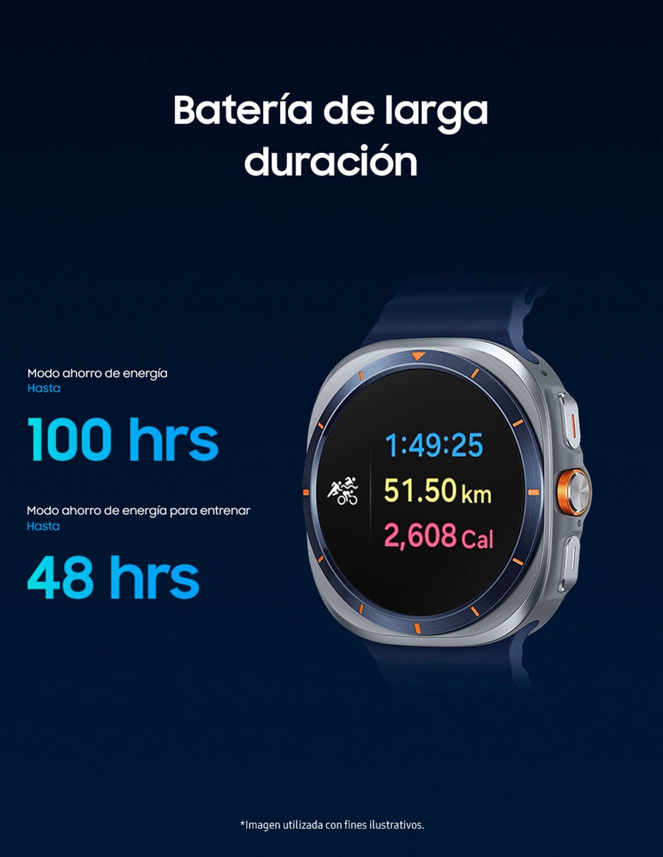 Smartwatch Galaxy Watch Ultra 47 mm unisex con GPS 11