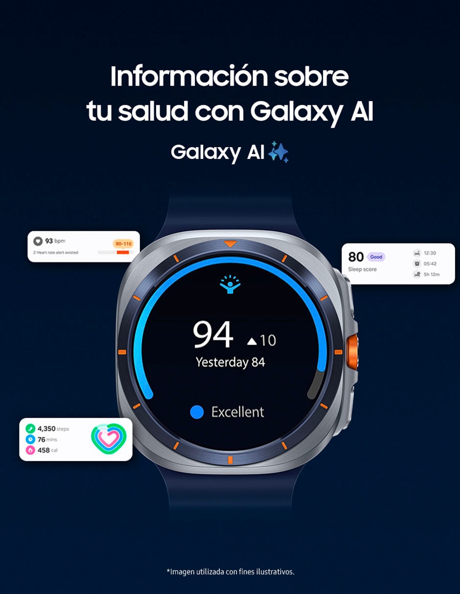 Smartwatch Galaxy Watch Ultra 47 mm unisex con GPS 9