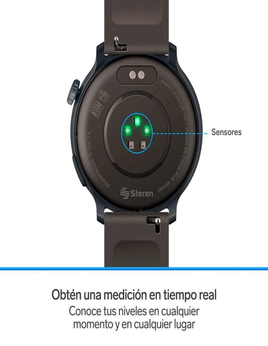 Smartwatch Smw-3000Az unisex con GPS 3