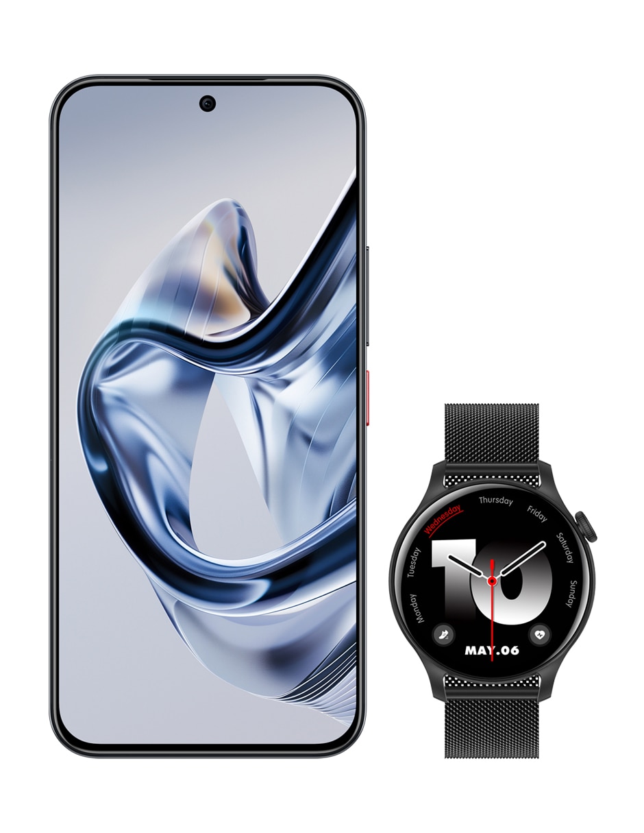 TELCEL ZTE NUBIA AIR, 256 GB, NEGRO