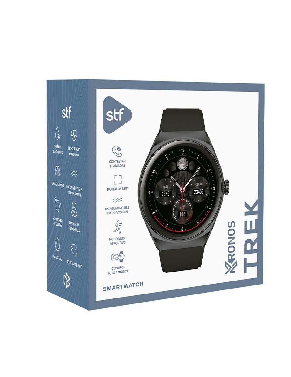 "kit/set/smartwatch/smartband" stf smartwatch reloj kronos trek "para" unisex no incluye no aplica