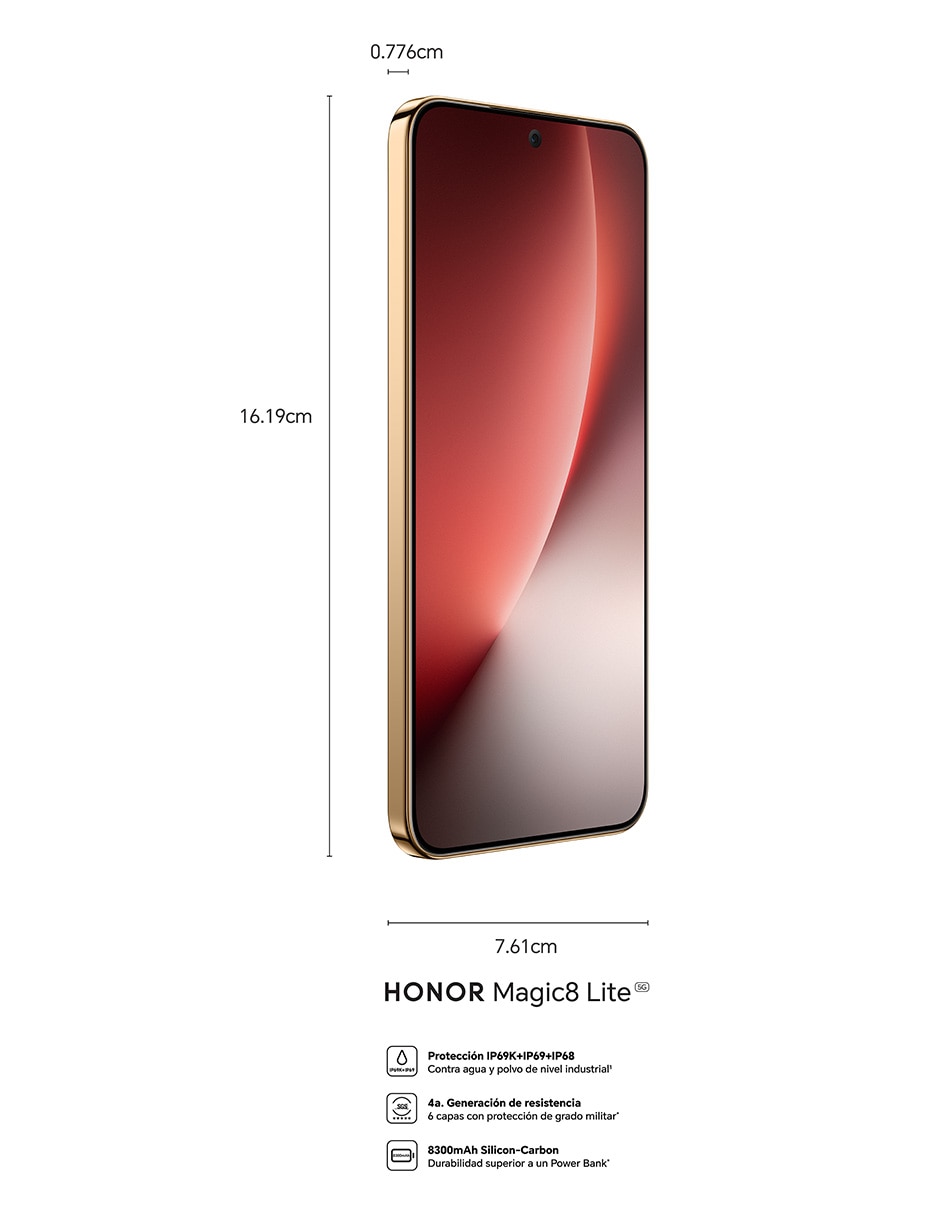 Magic 8 Lite AMOLED 6.7 pulgadas AT&T 7