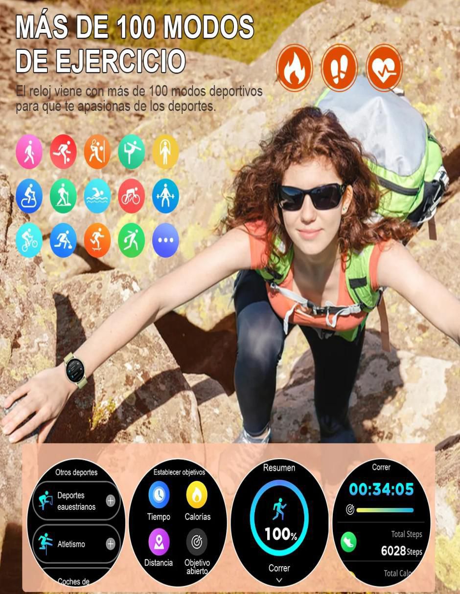 Smartwatch para mujer 5