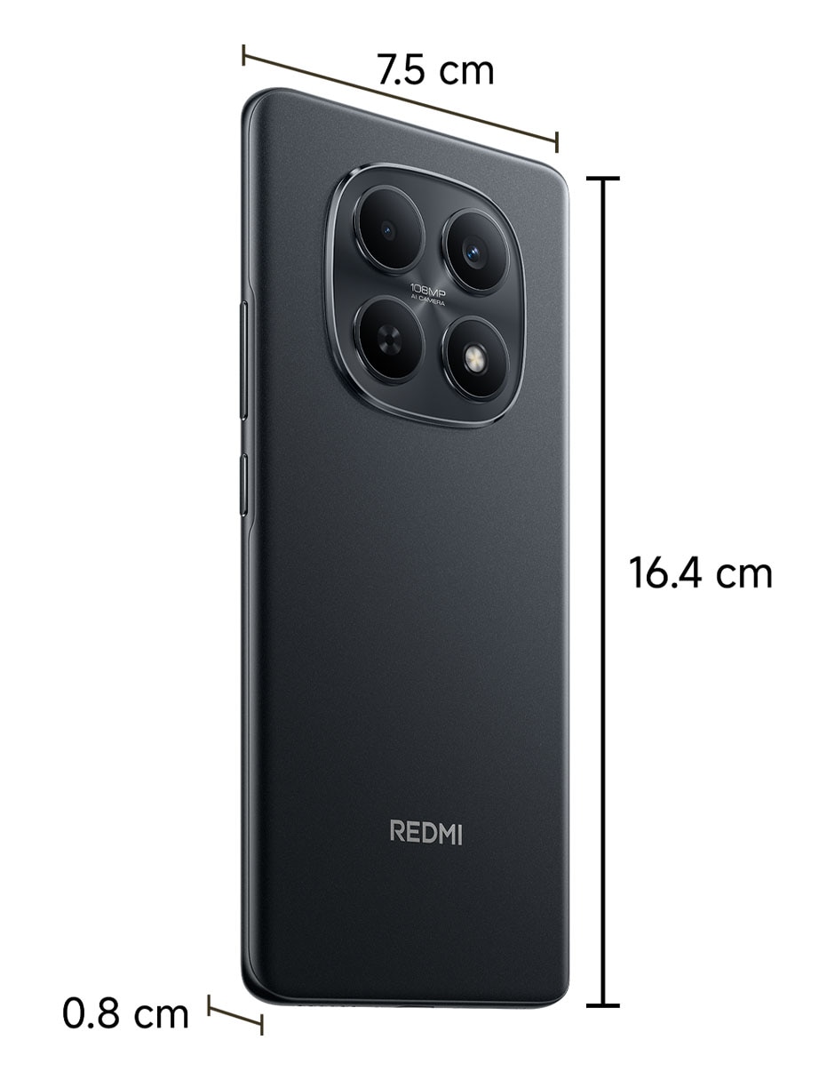 TELCEL XIAOMI NOTE 15, 256 GB, NEGRO