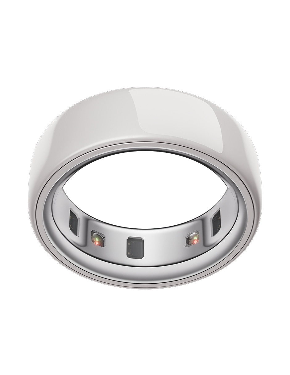 OURA RING 4 CERAMIC, 10, BLANCO